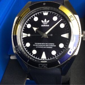 Adidas Original Two Navy Blue Dial Watch